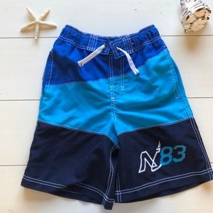 Nautica Colorblock Swim Trunks